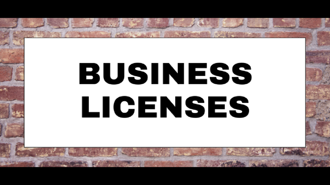 New Business Licenses