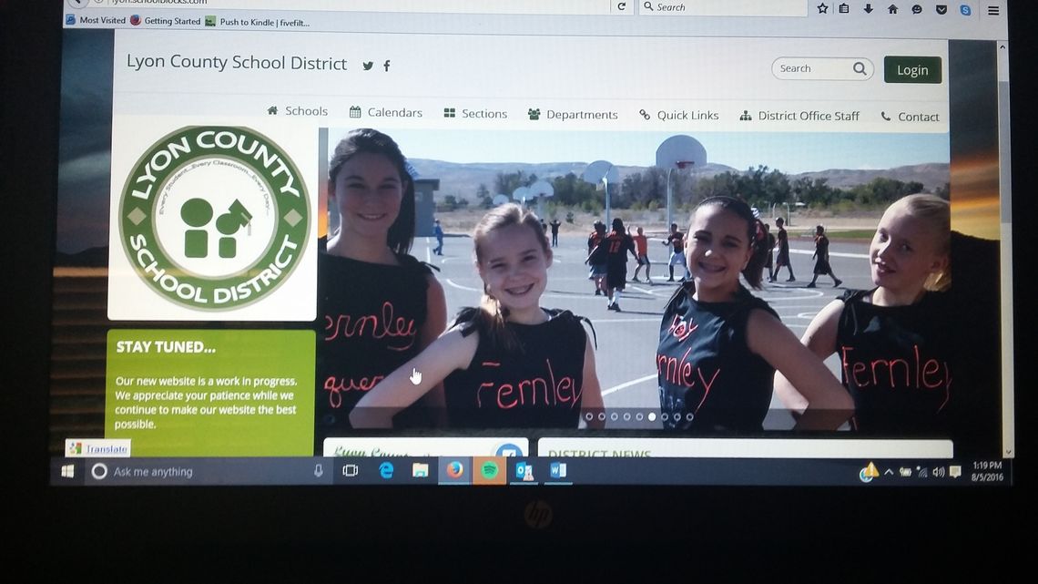 New district, school websites now online