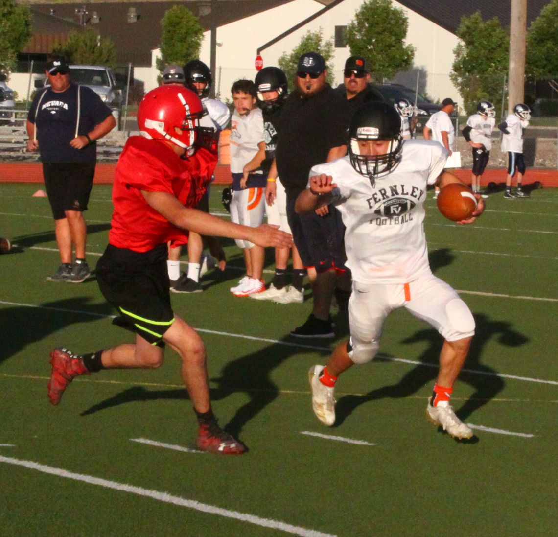 New teams add spice to Eastern Oregon football camp