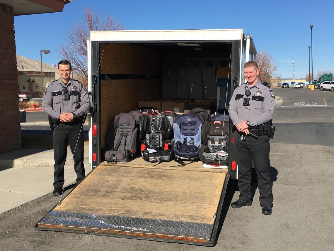 NHP distributed child safety seats in rural Nevada