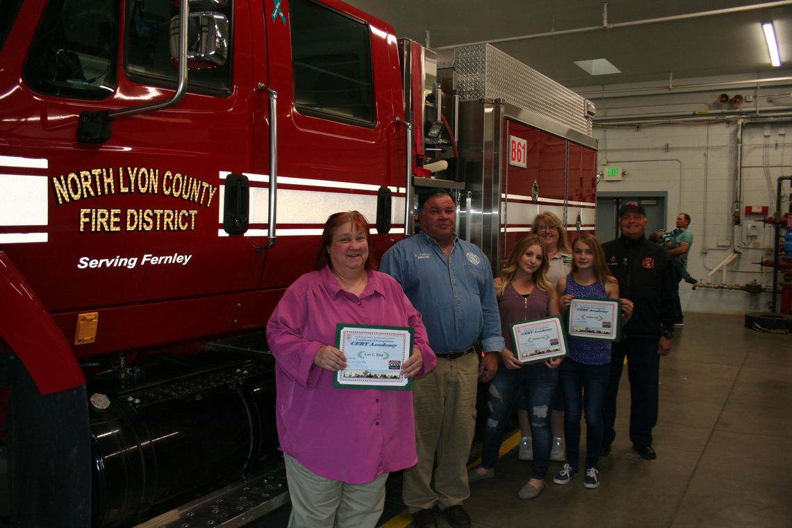North Lyon CERT graduate may be state's youngest