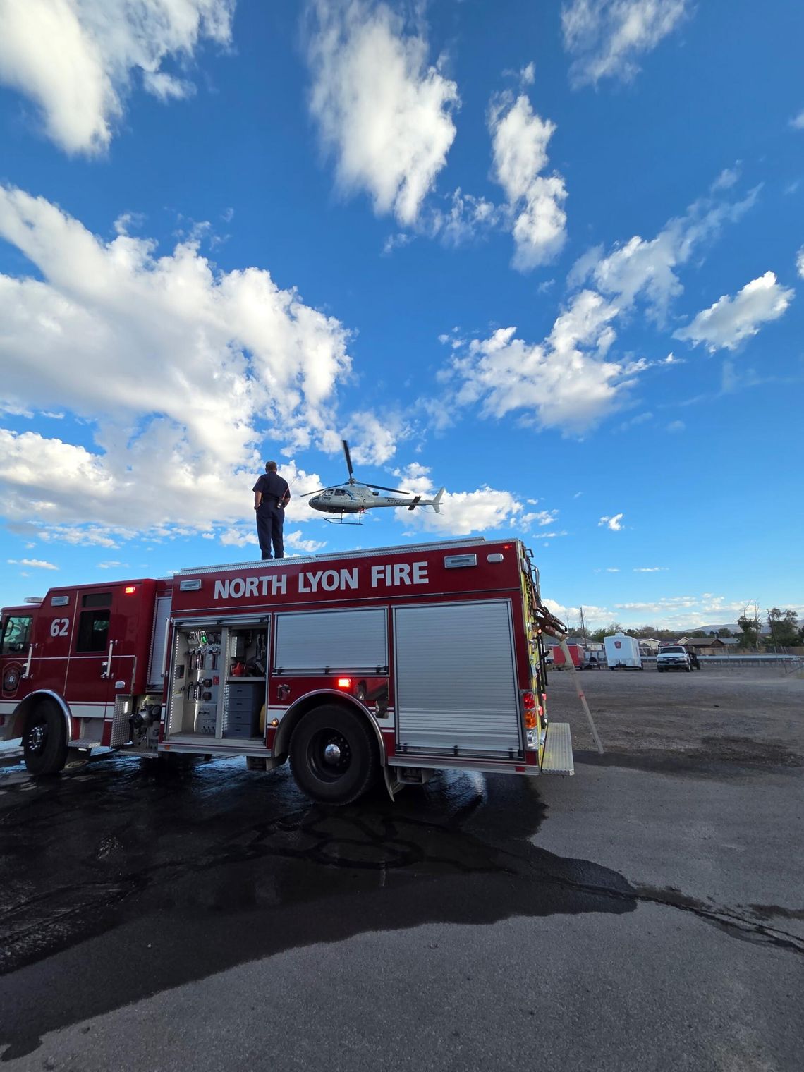 North Lyon Fire increasingly relying on air transport during peak traffic hours
