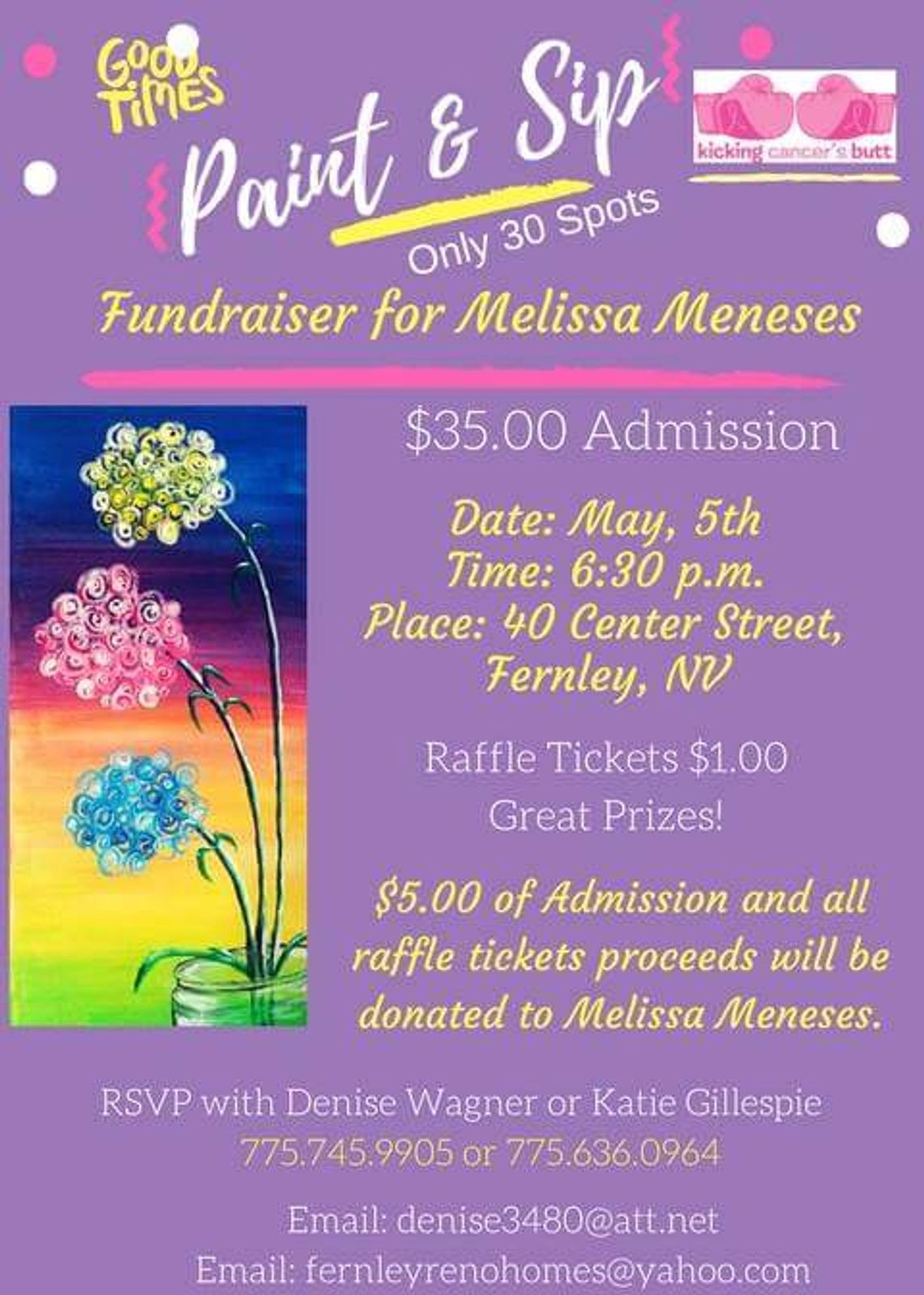 Paint &amp; Sip May 5th