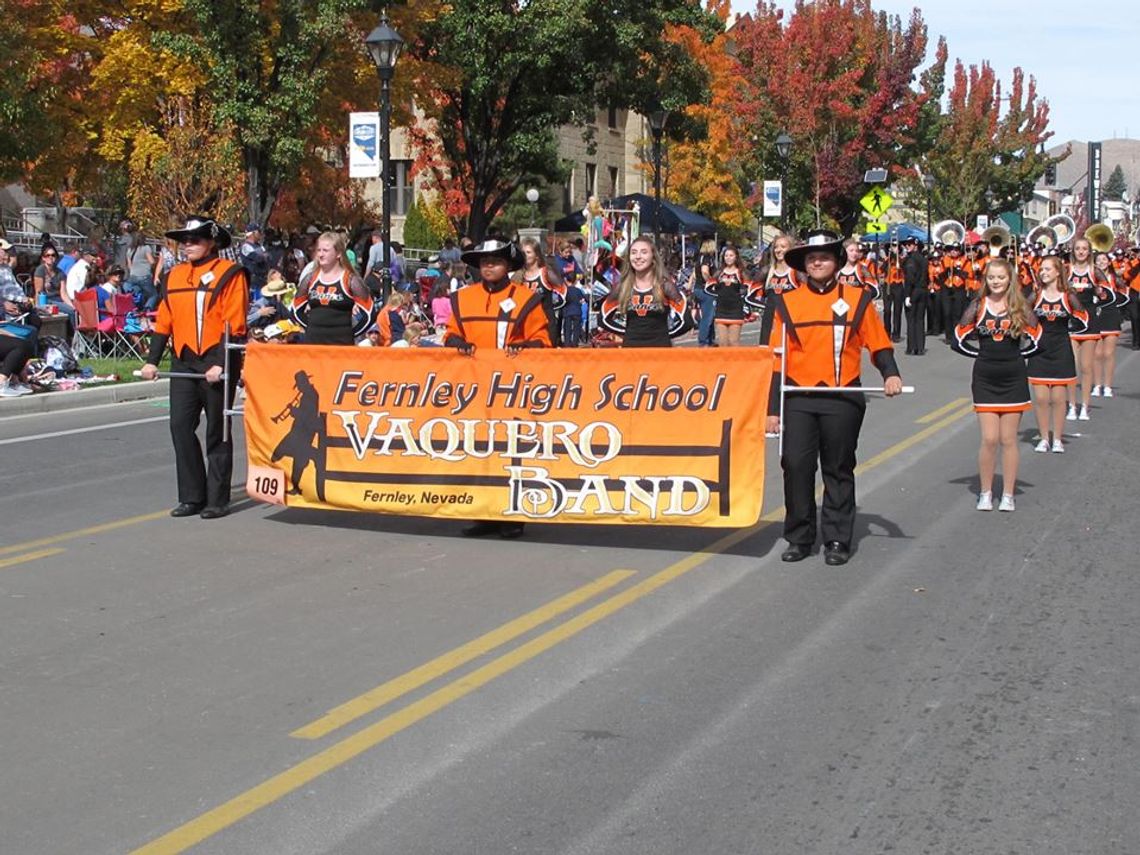 Photos: Fernley band performs in Nevada Day parade