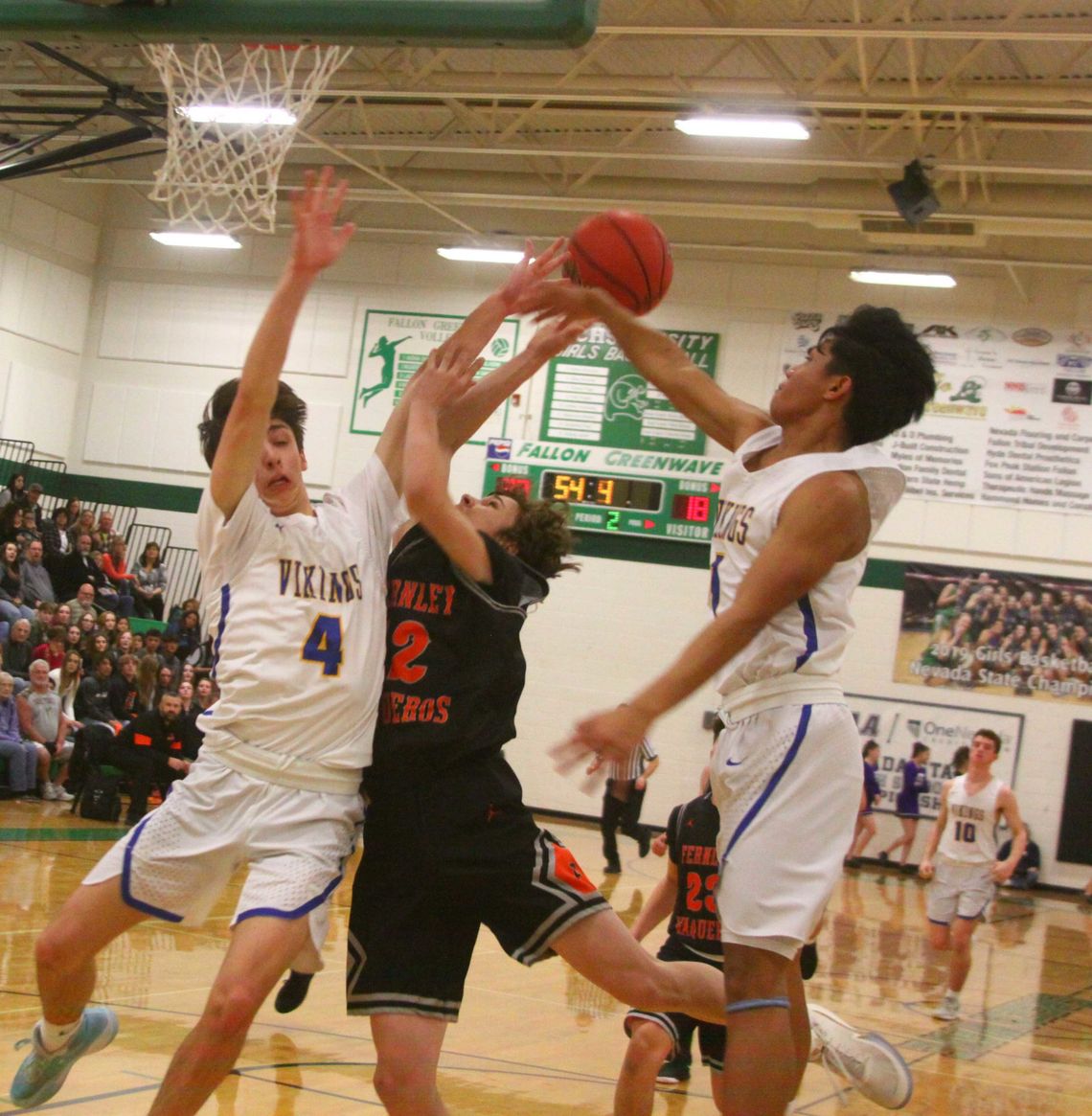 Photos: Fernley boys basketball at Northern 3A League Tournament