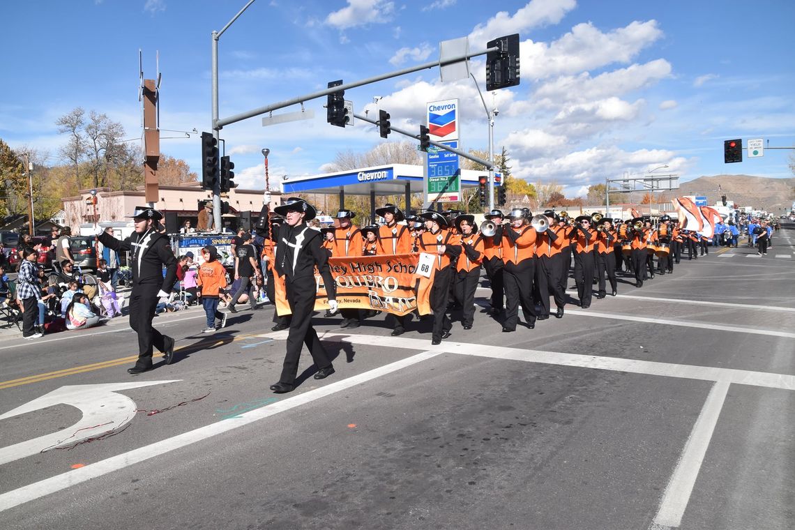 Photos: Fernley High School, Lyon County Sheriff in Nevada Day Parade