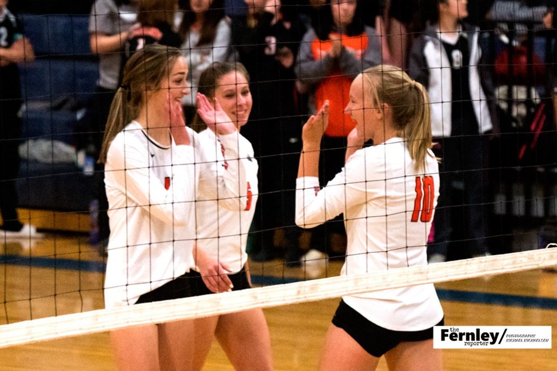 Photos: Fernley volleyball at Lowry, Sept. 18