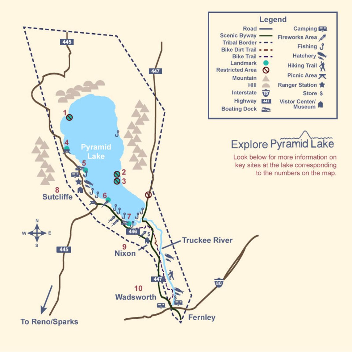 Pyramid Lake Fire Department to issue alerts in case of flooding