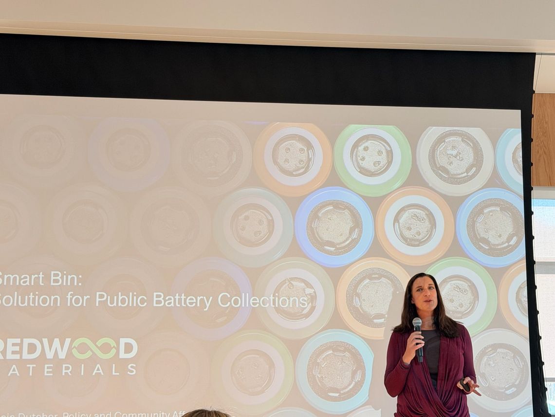 Redwood Materials introduces smart battery recycling bin in Fernley Redwood Materials introduces smart battery recycling bin in Fernley