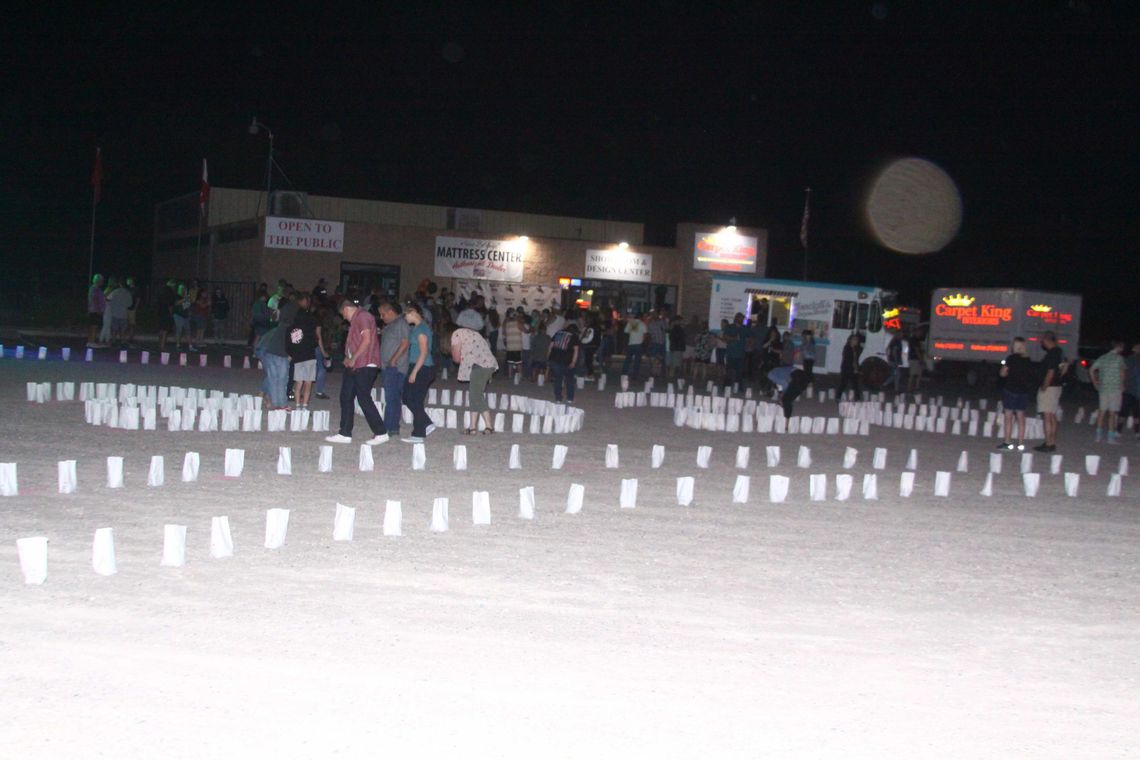 Rotary Club honors FHS class of 2020 with Luminary Walk