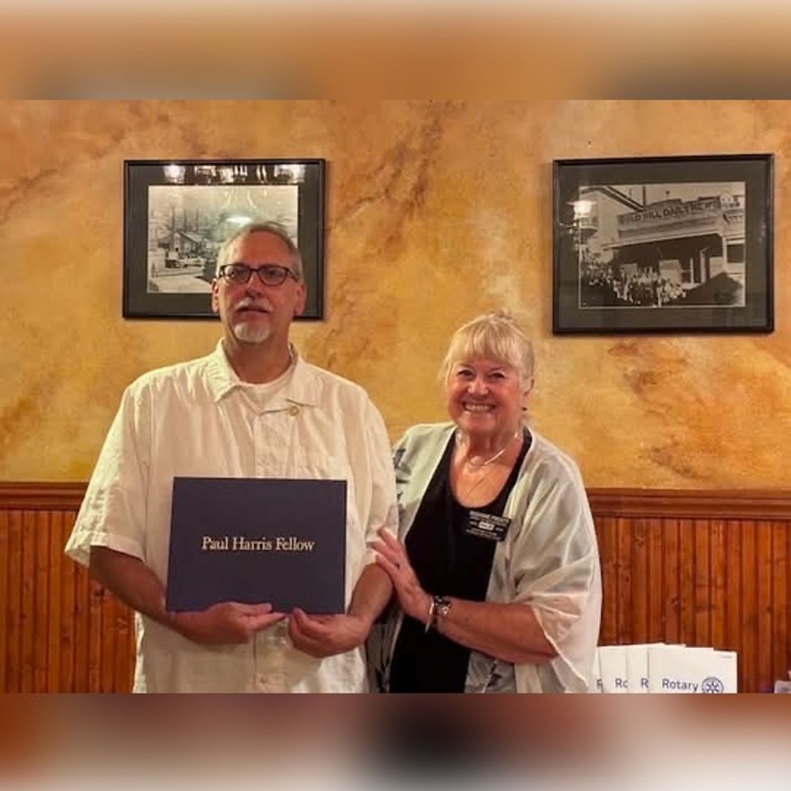 Rotary Club of Northwest Nevada Honors Perea