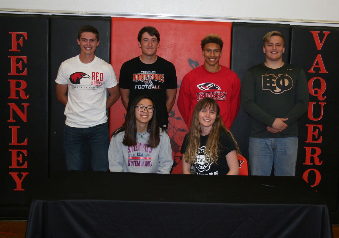Several Fernley grads to continue athletic careers in college