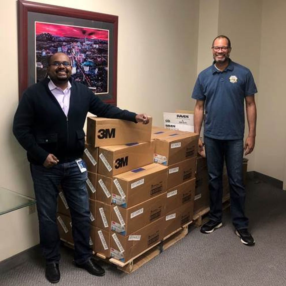 Sherwin-Williams donates masks, gloves to healthcare workers