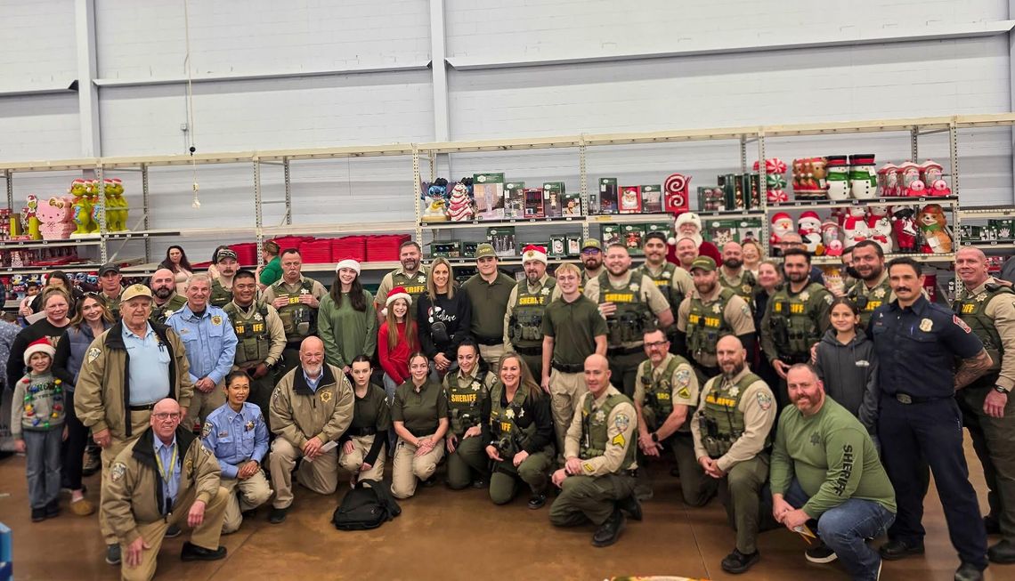 ‘Shop with a Sheriff’ brings Christmas joy to Lyon County kids
