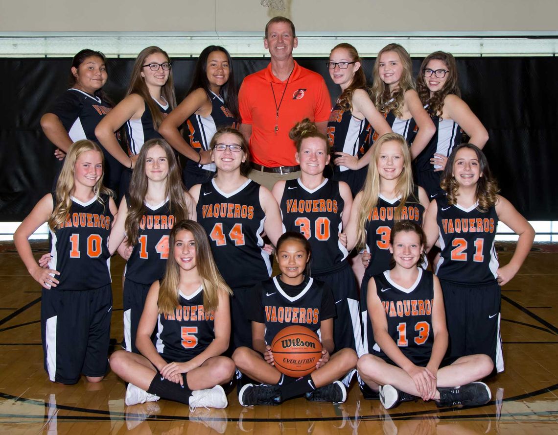Silverland 8th grade girls finish season 13-1