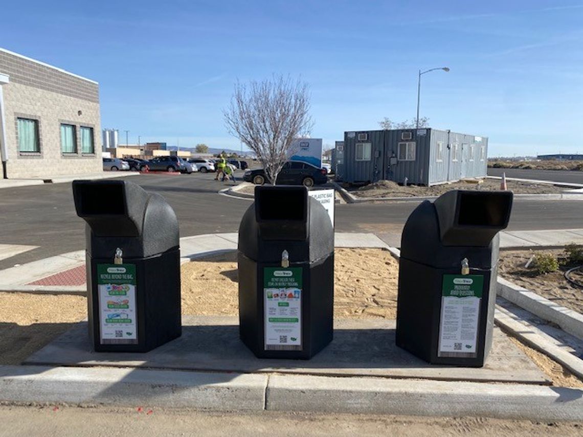 <strong>Trex opens plastic recycling drop-off point</strong> <strong>at Fernley manufacturing facility</strong>