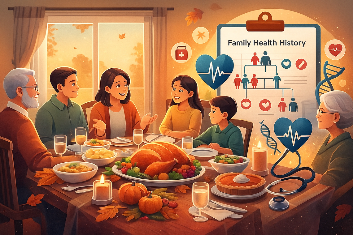 This Holiday Season, Talk About the Health History That Could Save Your Life