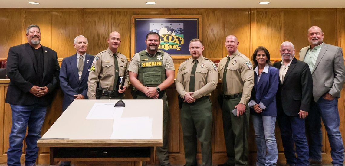 Three deputies receive Meritorious Service Medals for efforts during kidnapping case