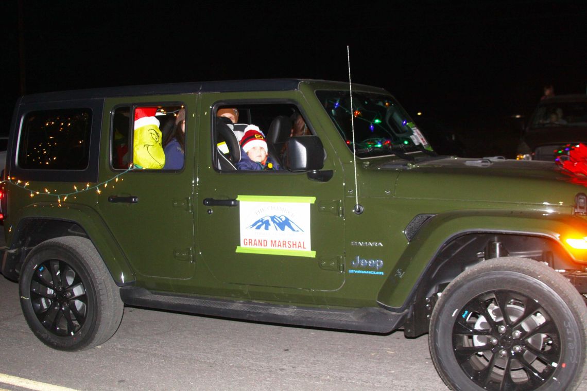 Three-year old with leukemia honored as Grand Marshal of Christmas Parade