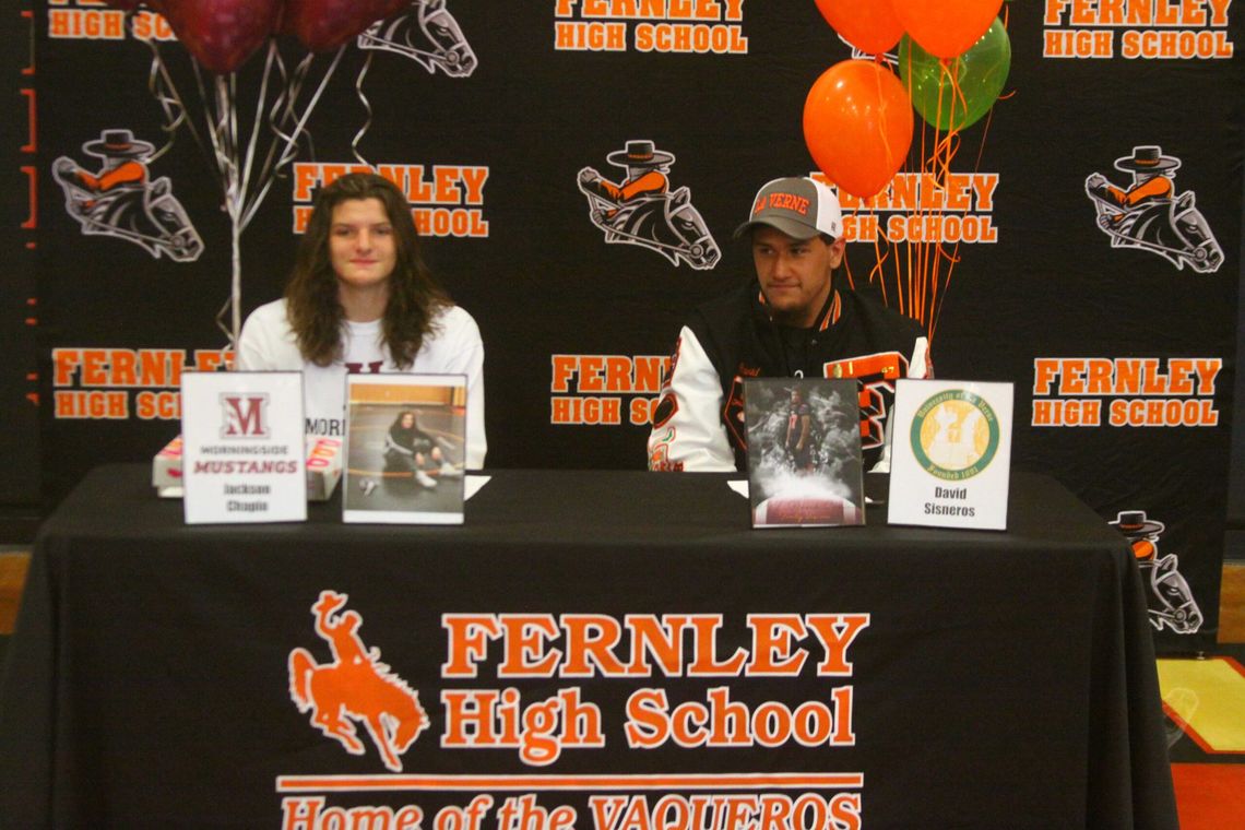 Two Fernley graduates to continue athletic careers in college