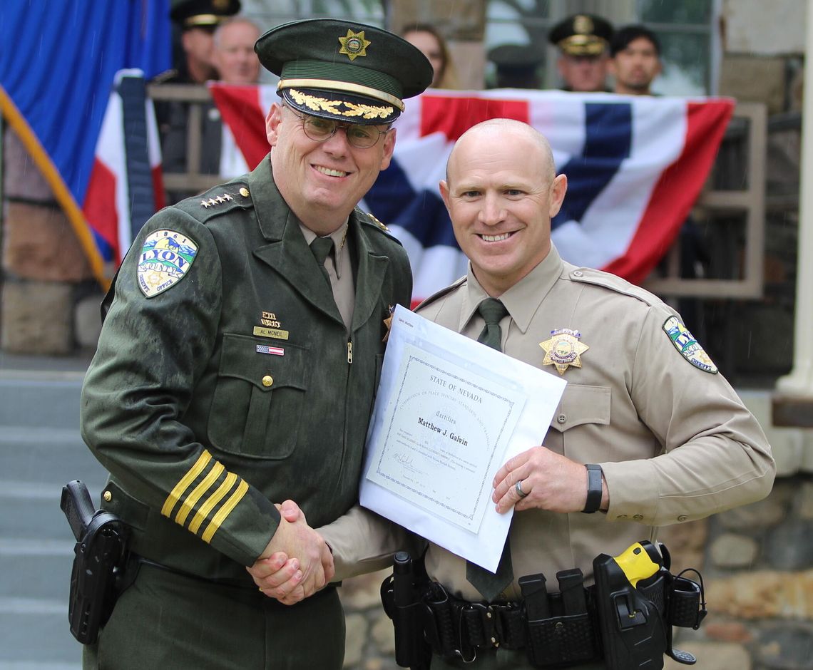 Two Lyon County deputies earn POST diploma