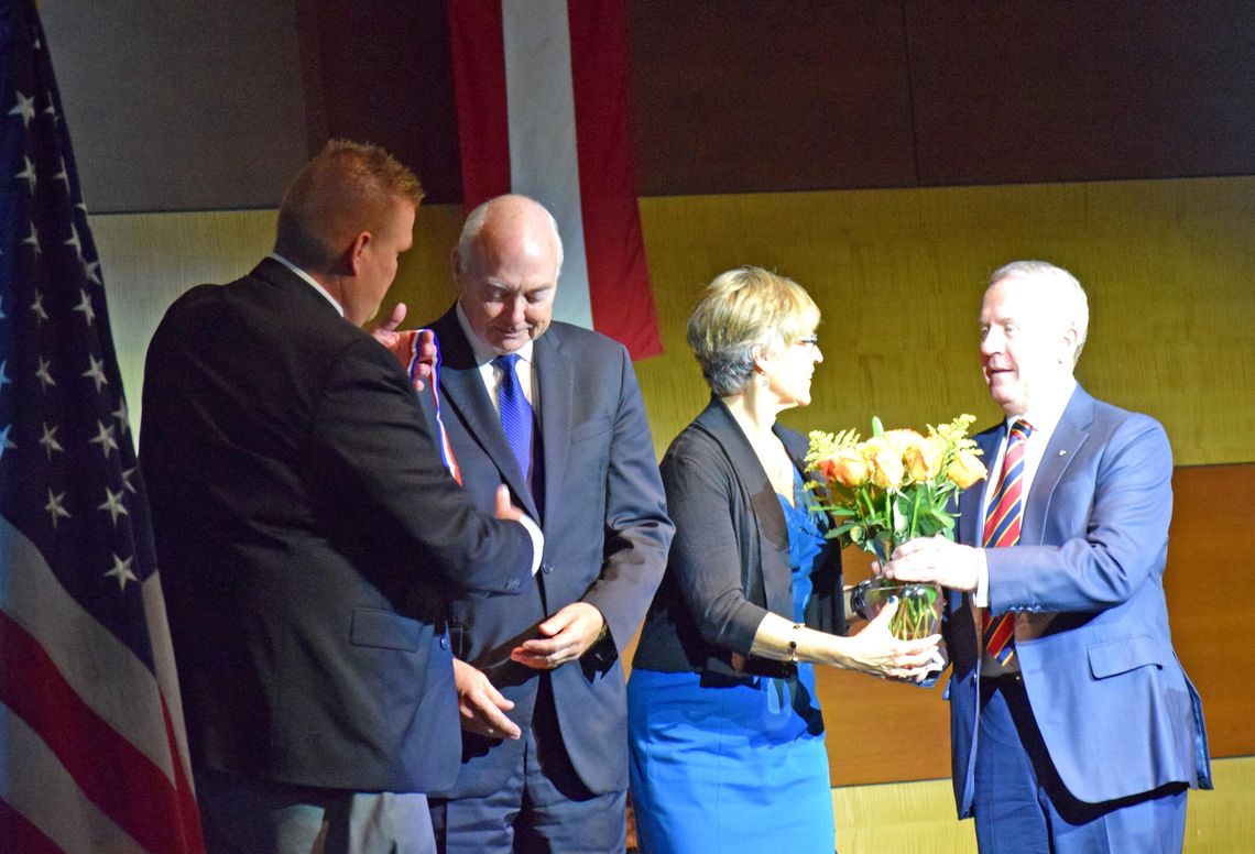 University of Nevada President honored with Distinguished Eagle Scout Award