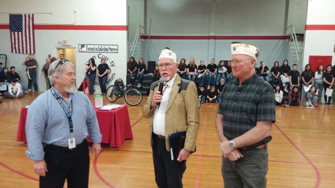 VFW recognizes FIS teacher