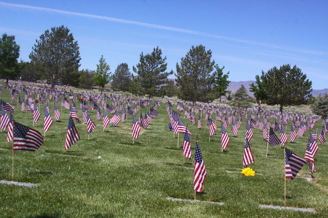 Visitors pay Memorial Day respects at Veterans Cemetery