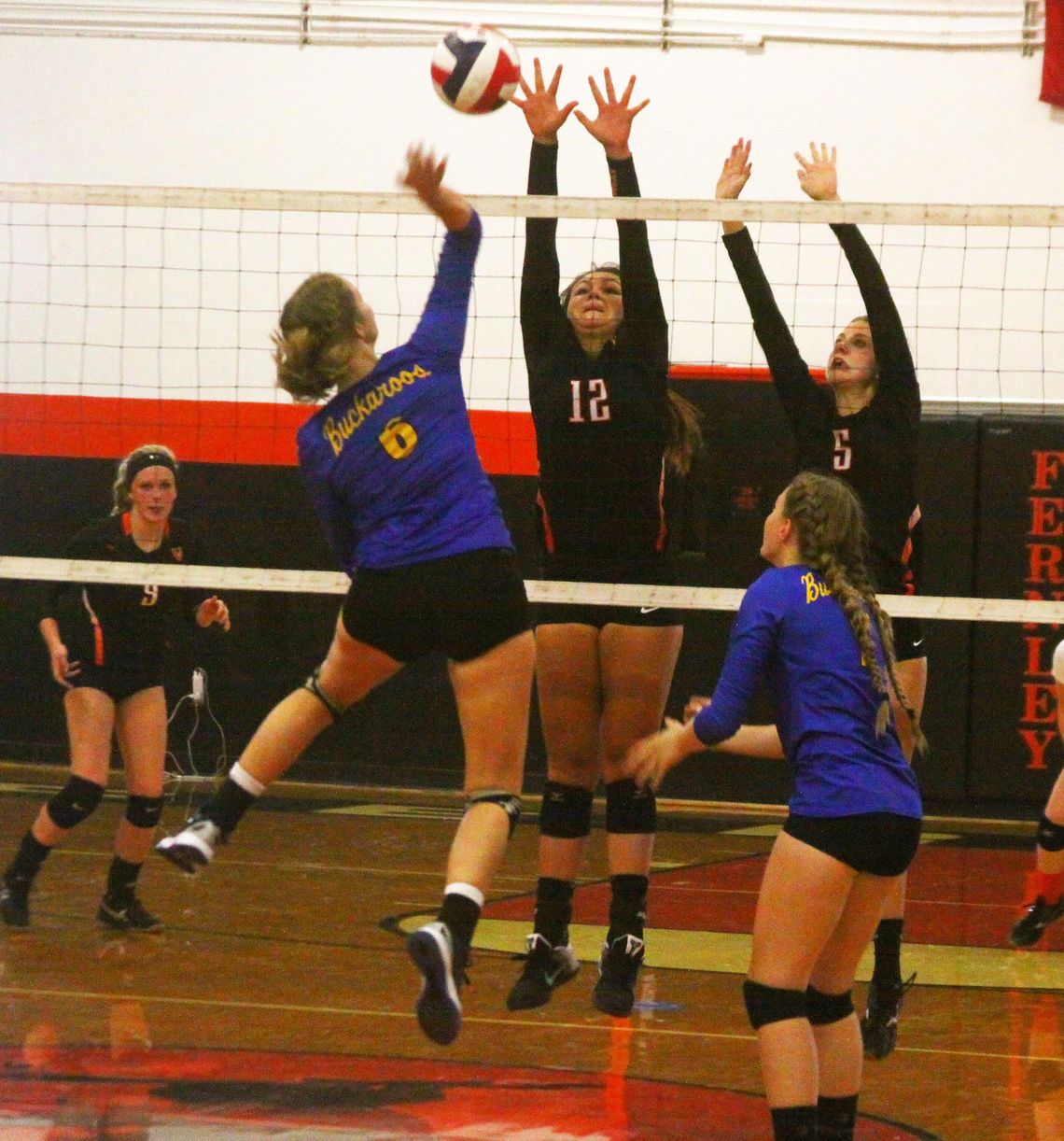 Volleyball: Vaqueros come up short against Lowry