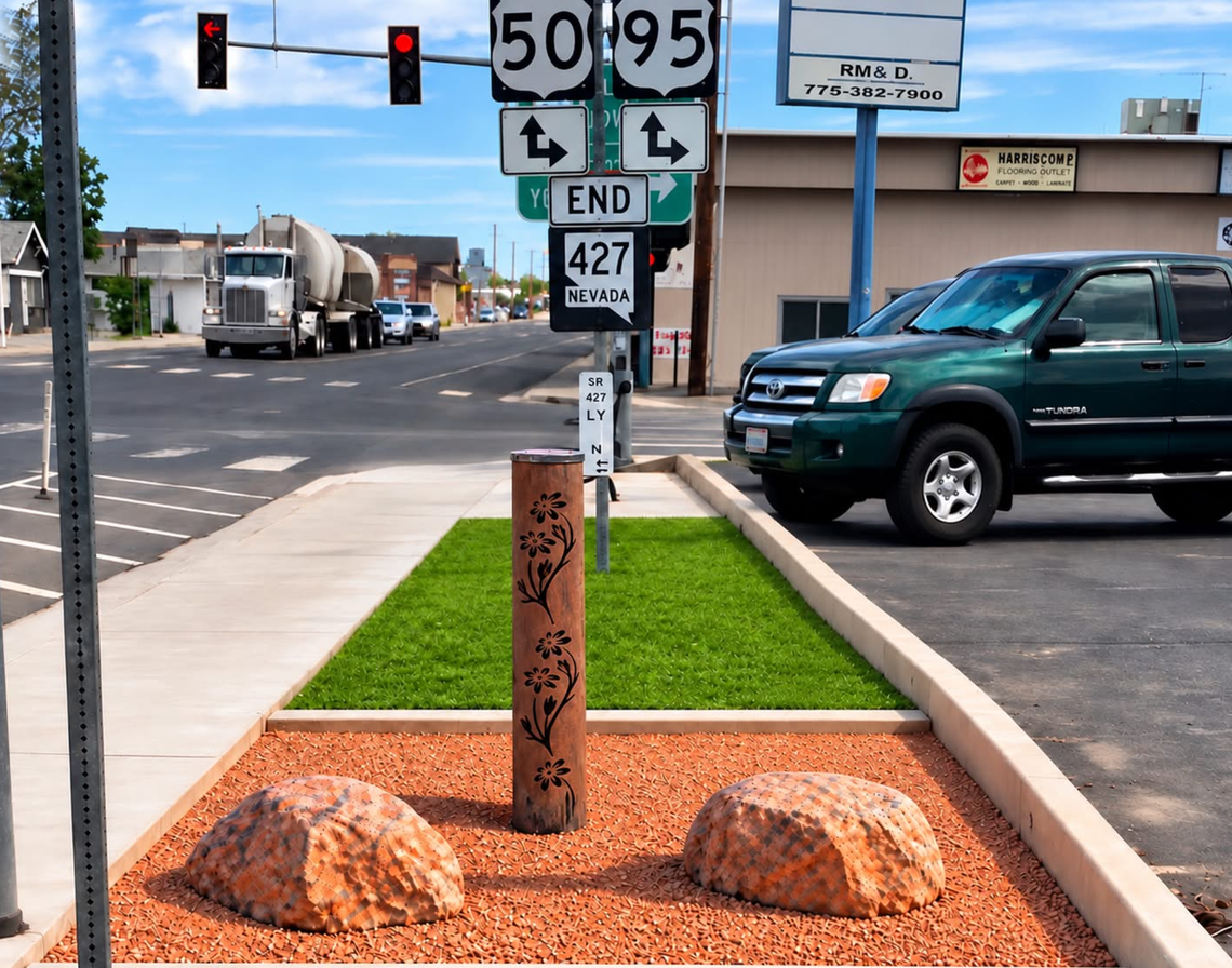 West Main Street project brings new life to a familiar Fernley corner West Main Street project brings new life to a familiar Fernley corner