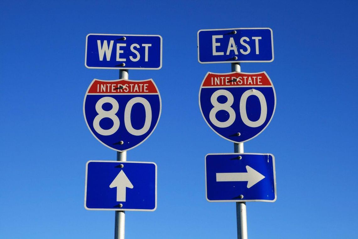 Westbound I-80 Lanes Reduced on Jan. 18