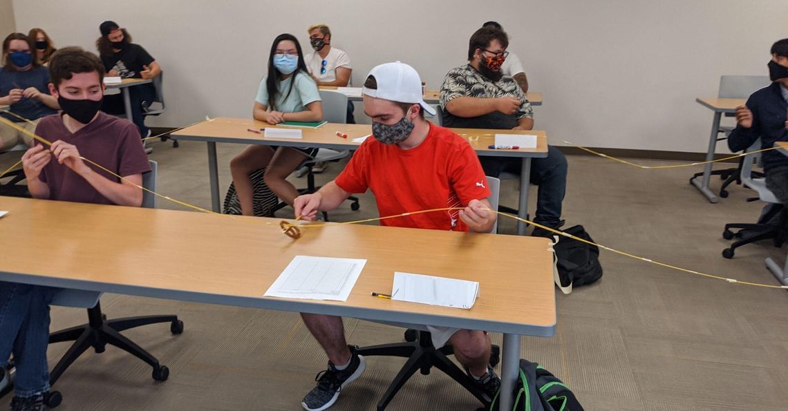 WNC engineering students adapt to COVID restrictions through creative exercise