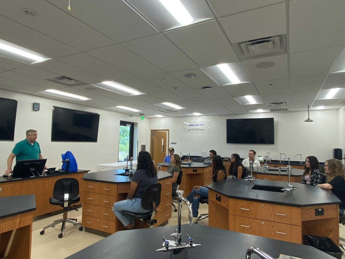 WNC Fallon unveils new science lab