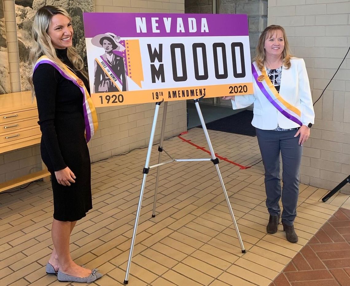 WNC graphic design student honored to help design women’s suffrage specialty license plate