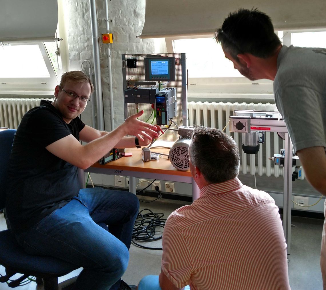 WNC professor trains in Germany to expand mechatronics program