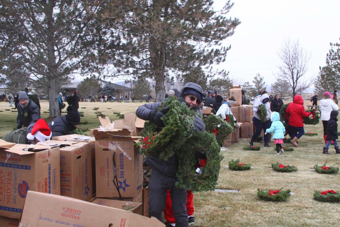 Wreaths Across America begins at 9 a.m. Saturday