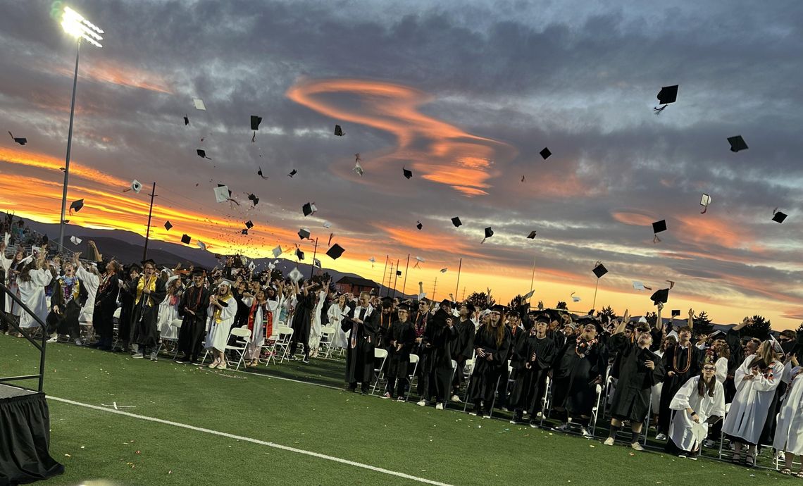 “You were the one who finished.” - Valedictorian reminds grads to thank themselves too