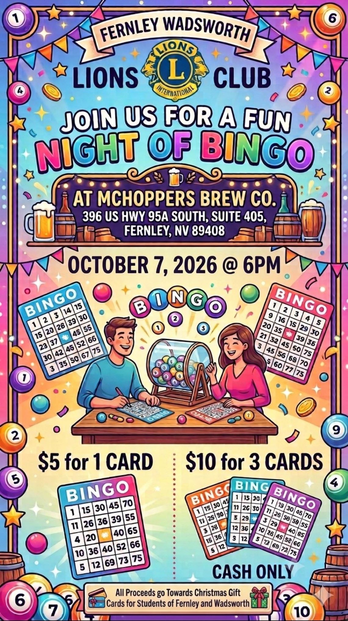 Night of Bingo Night of Bingo