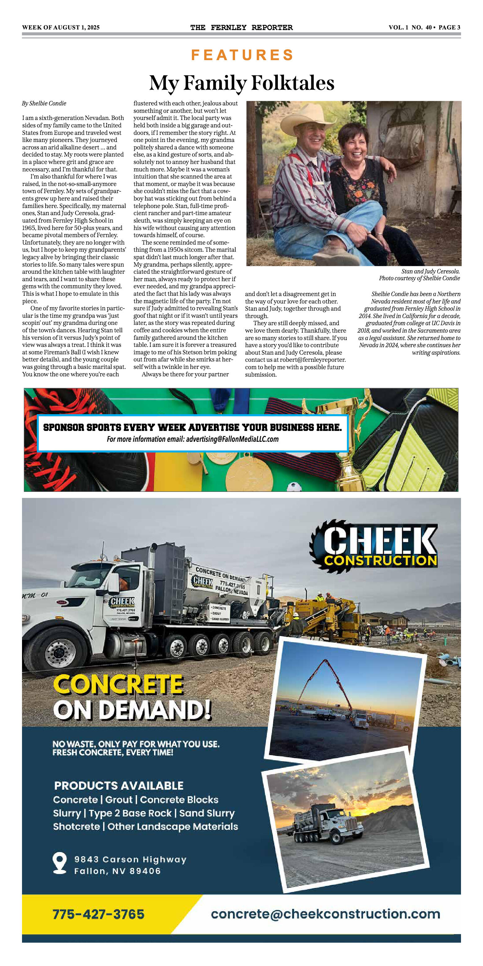 August, 1st, 2025 - I-80 Widening Project Gets Gre - page 3