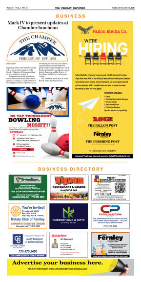 August, 1st, 2025 - I-80 Widening Project Gets Gre - page 6
