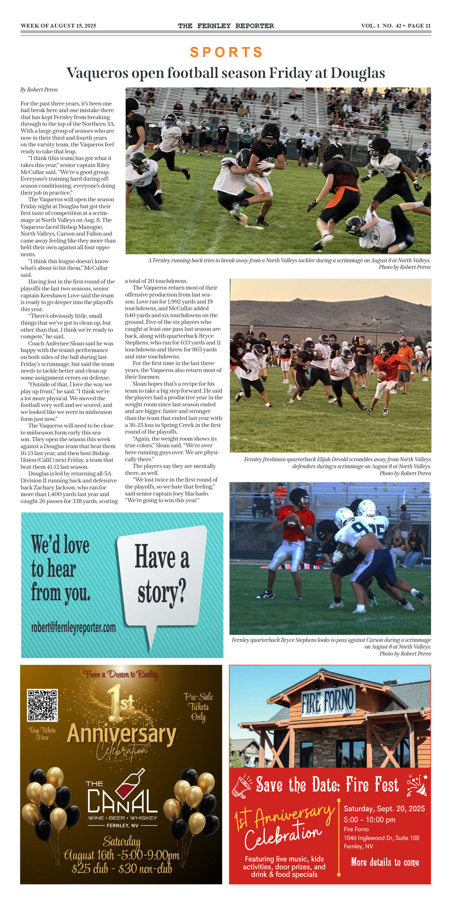 August 15, 2025 - Roundabout tops list of concerns - page 11