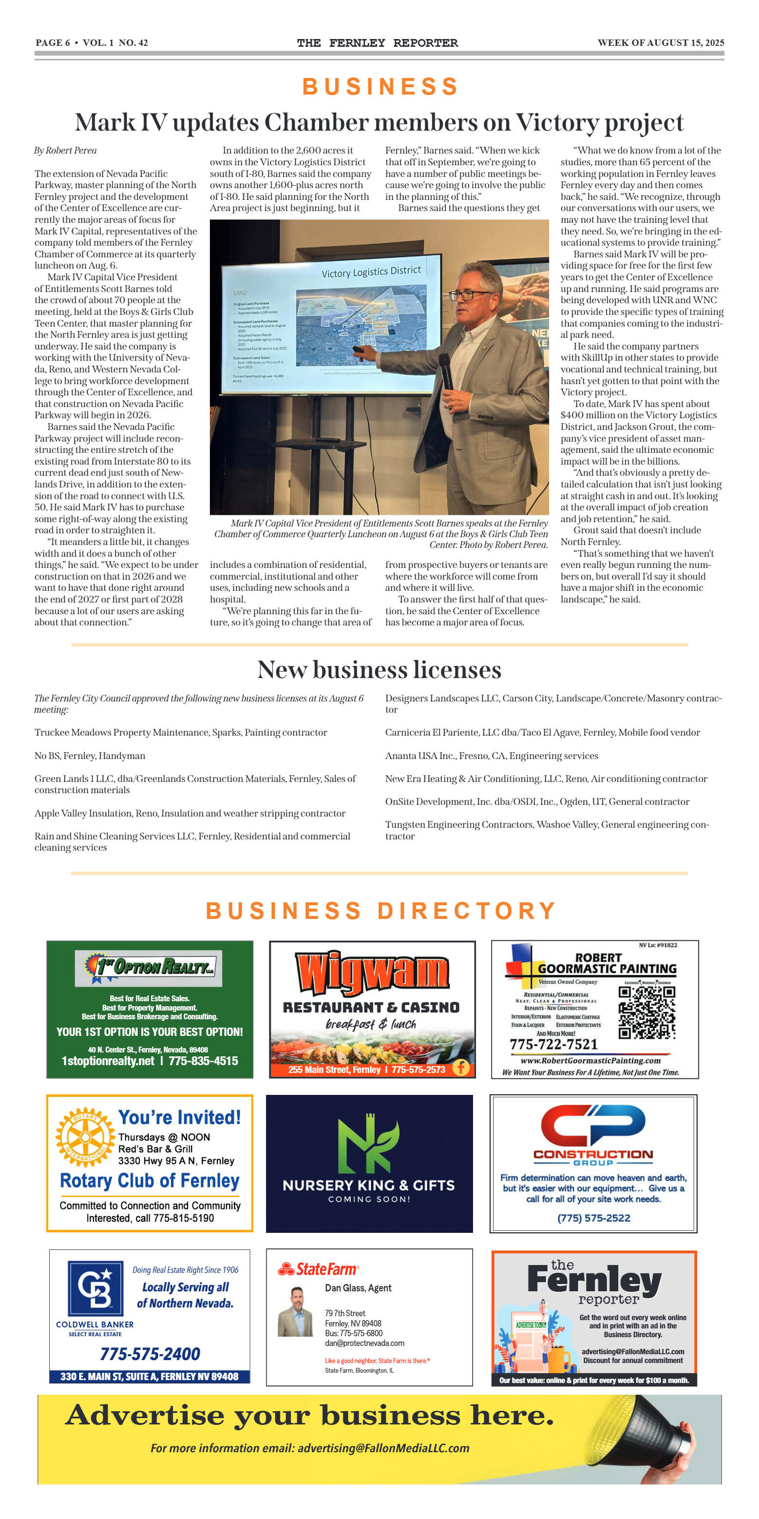 August 15, 2025 - Roundabout tops list of concerns - page 6