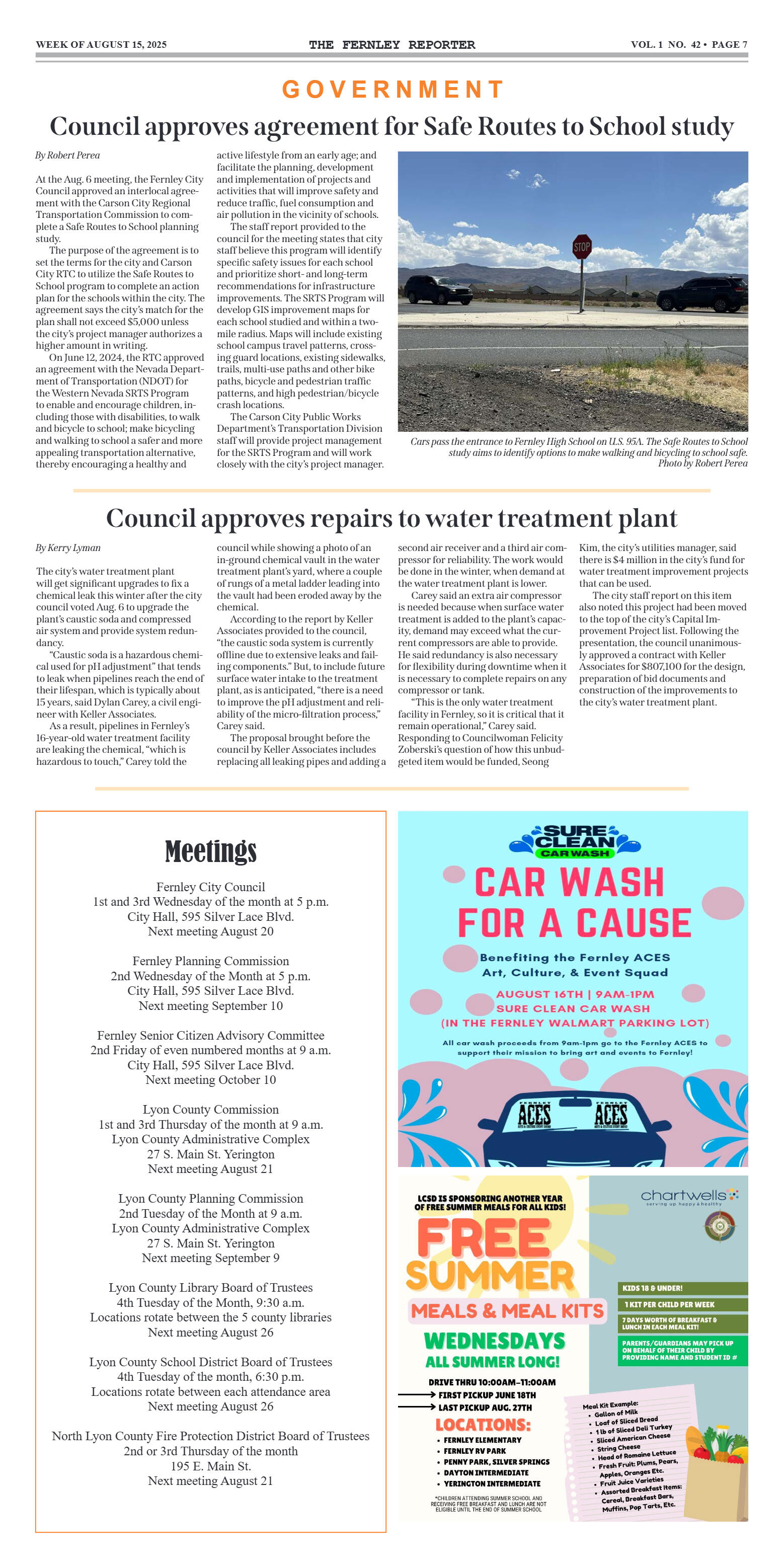 August 15, 2025 - Roundabout tops list of concerns - page 7