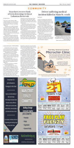 August 15, 2025 - Roundabout tops list of concerns - page 5