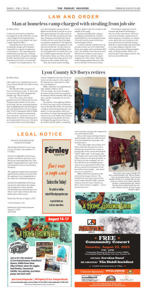 August 15, 2025 - Roundabout tops list of concerns - page 8