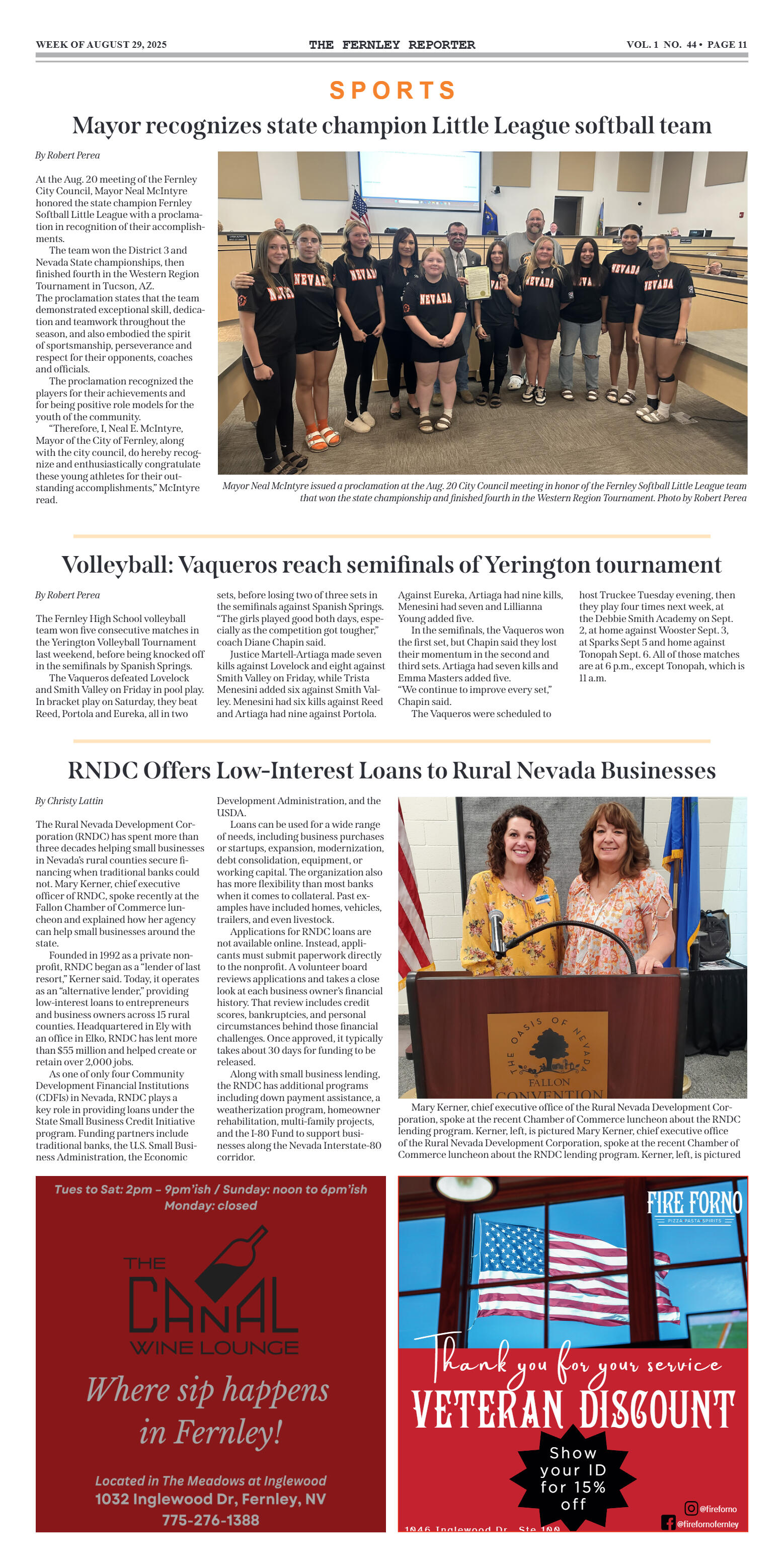 August 29, 2025 - FernStock debuts at new CRRC - page 11