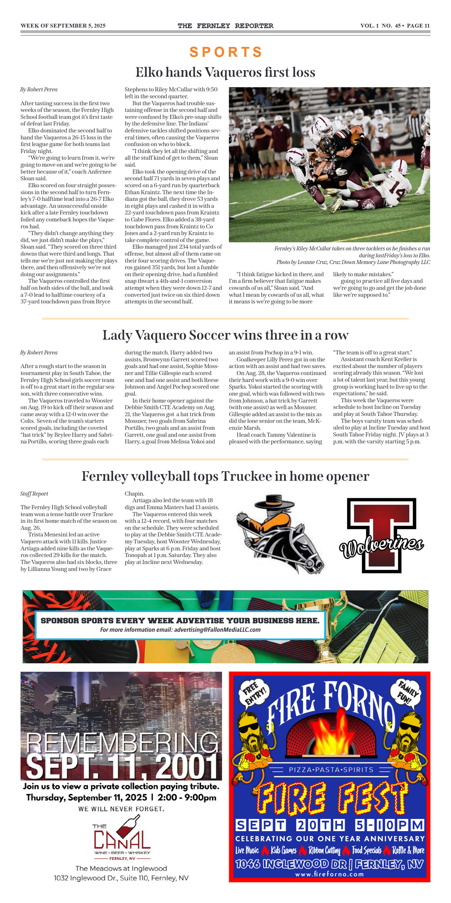 Sept. 5, 2025 - Silver Stage students honor friend - page 11