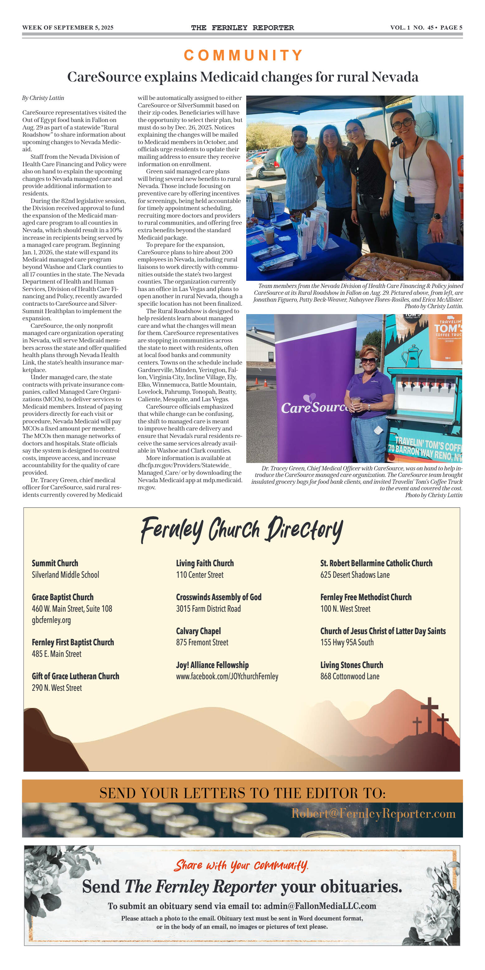 Sept. 5, 2025 - Silver Stage students honor friend - page 5