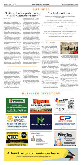 Sept. 12, 2025 - Phase I of Harmony Park nears com - page 6