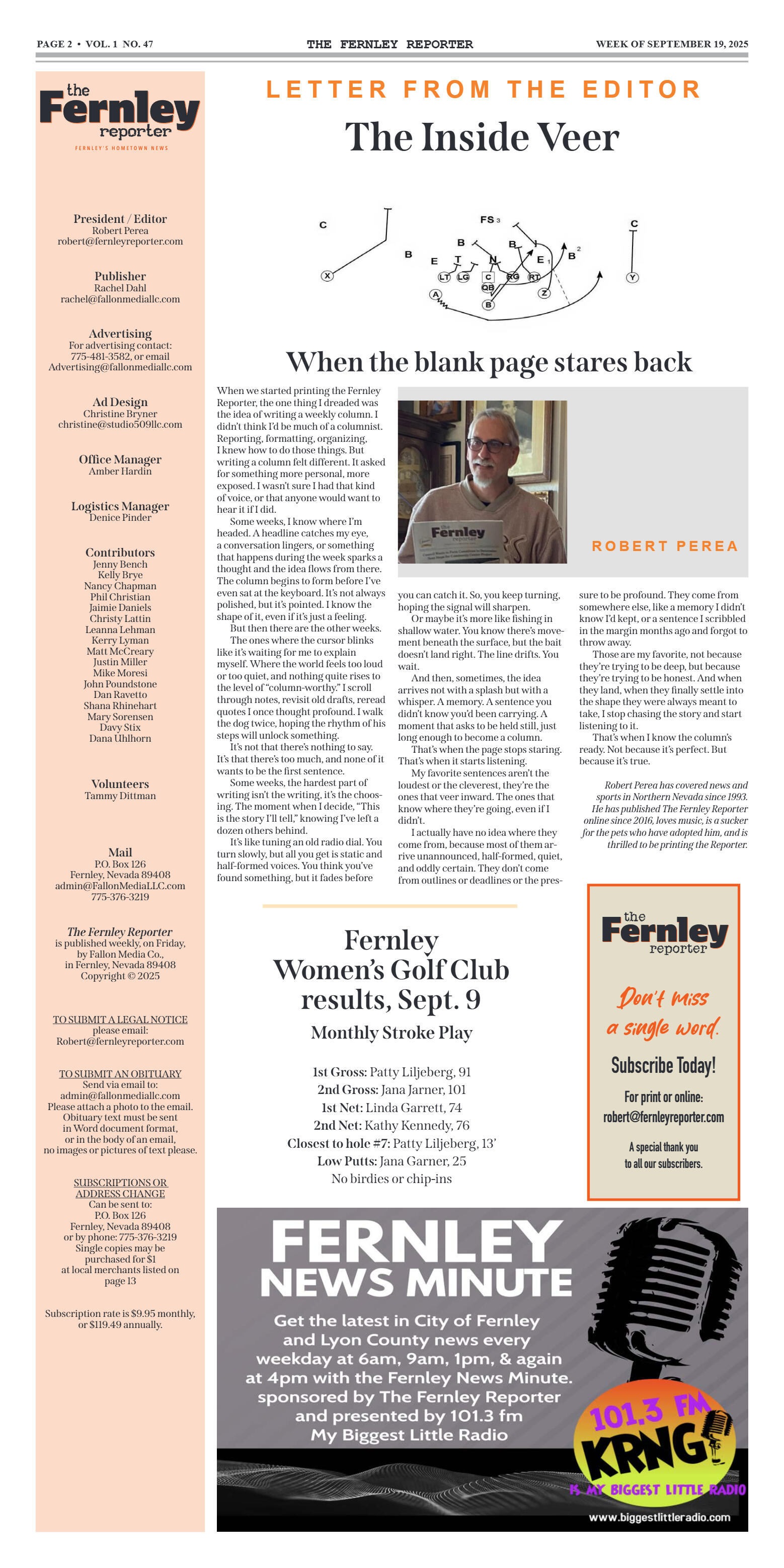 Sept. 19, 2025 Sheriff honors heroic sacrifices of - page 2